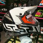 LS2 Pioneer Strike Black White MX436 Helmet