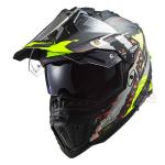 Mũ LS2 MX701 Carbon Extend Xanh Neon - Nón cào cào LS2 Carbon