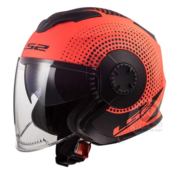 LS2 Verso OF570 Orange - Openface Helmet
