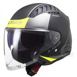 LS2 OF600 Copter Urbane Yellow Helmet