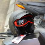 LS2 Bob Carbon OF601 Helmet - Openface Carbon LS2 Helmet