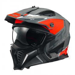 LS2 OF606 Drifter Devor Red Helmet