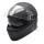 Fullface Yohe 970 Black Matte - Dual visor fullface helmet