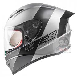 EGO E8 Grey Black Helmet
