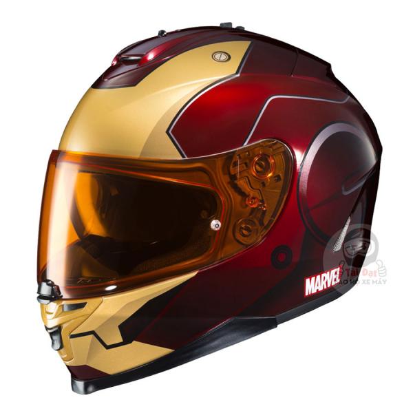 HJC IS-17 Iron Man Helmet