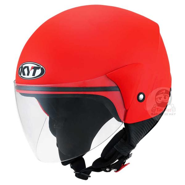 KYT Cougar Gloss Red Helmet