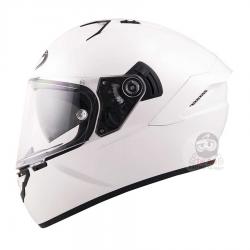 KYT NFR Plain White Helmet