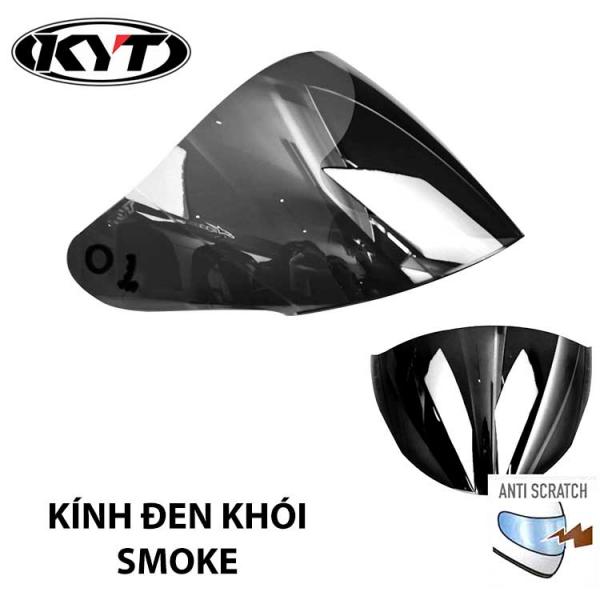 KYT Venom visor Smoke - KYT Venom face shield