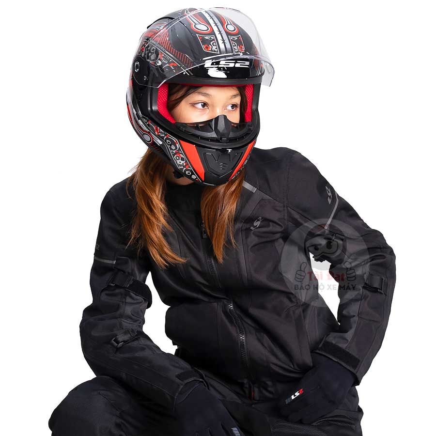 Áo Bảo Hộ LS2 Sepang Lady đi mô tô, xe máy an toàn và linh hoạt