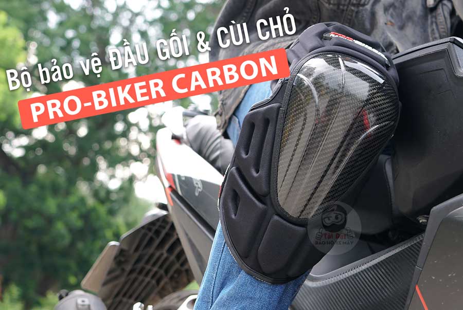 Bó gối Carbon Pro-Biker