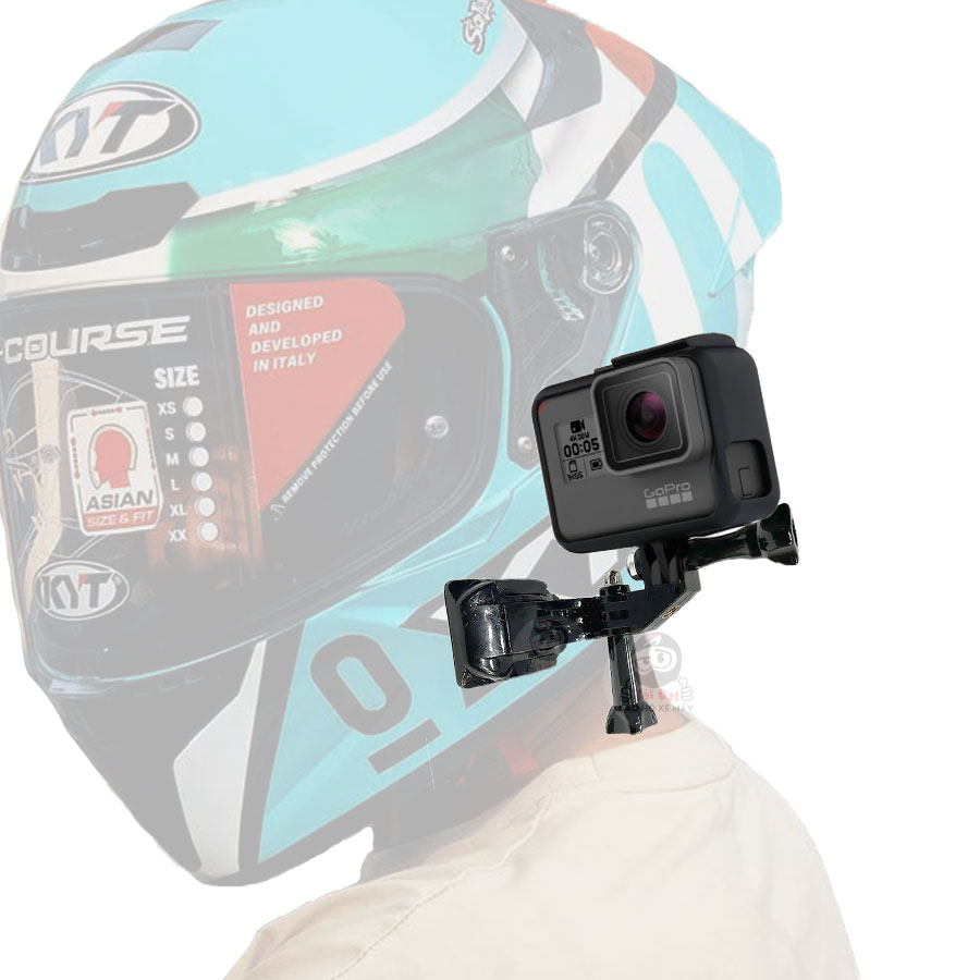 Mount gắn camera hông mũ bảo hiểm - Gắn hông nón bảo hiểm GoPro