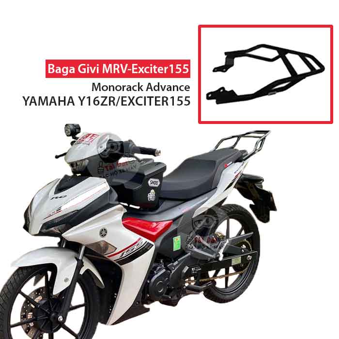 Baga Givi MRV xe Yamaha Exciter 155 | MRV-Ex155