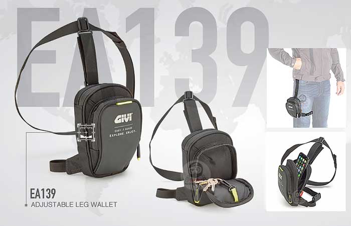 Túi đeo đùi Givi EA139 - Phụ kiện đi moto, xe máy