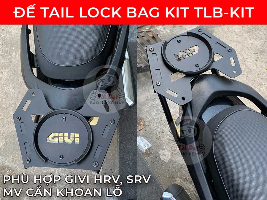 Givi Tail lock bag kit