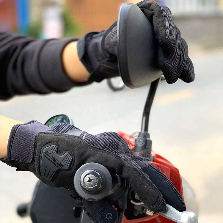 Găng tay LS2 Ray Man vải lưới - Bao tay xe máy