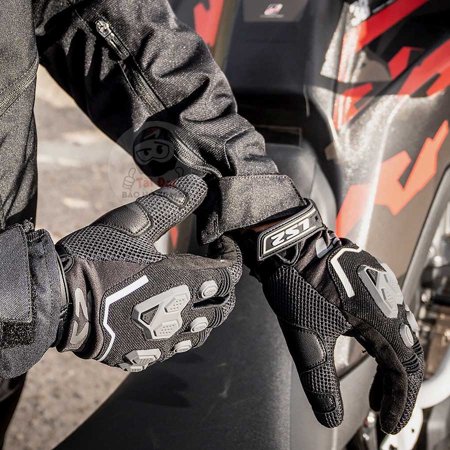 Găng tay LS2 Vega Man - Bao tay LS2 đi mô tô xe máy