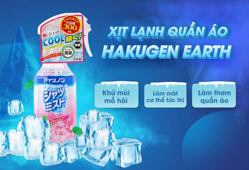 Chai xịt lạnh nón bảo hiểm - Xịt làm mát mũ fullface, quần áo mô tô