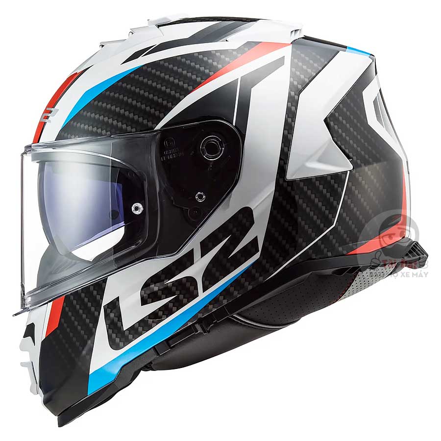 Mũ Fullface LS2 FF800 Storm Racer | Nón LS2 có 2 kính