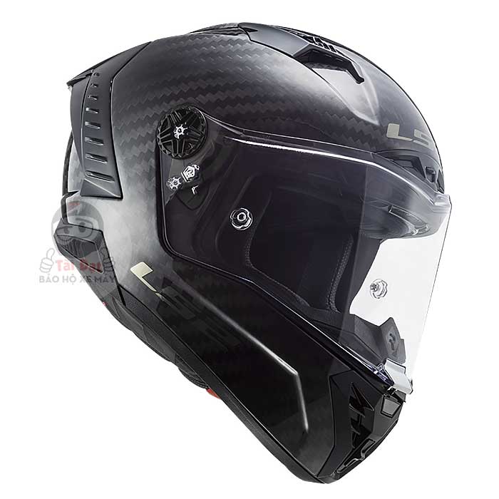 Mũ bảo hiểm siêu nhẹ LS2 FF327 | Mũ fullface sợi carbon cao cấp