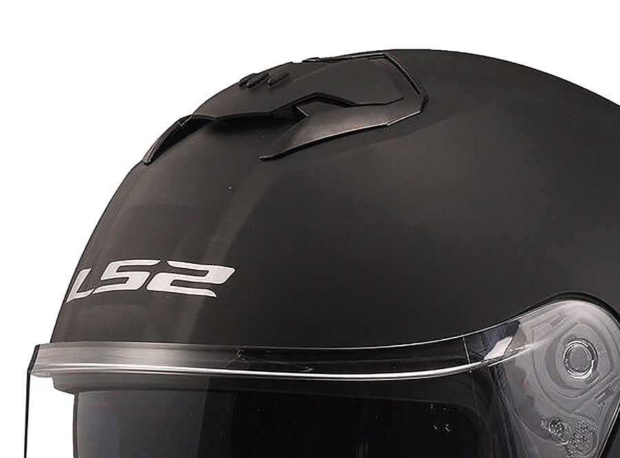 Mũ LS2 FF808 Stream II đen nhám | Nón Fullface LS2 đi mô tô xe máy