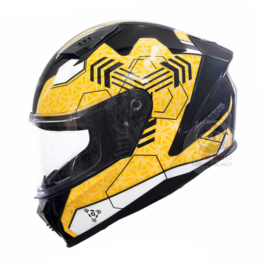 Nón fullface Yohe 985 - Nón bảo hiểm form racing mới 2024