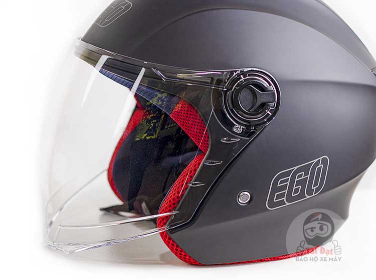 Mũ bảo hiểm 3/4 EGO E-3 | Mũ 3/4 có kính đi phượt