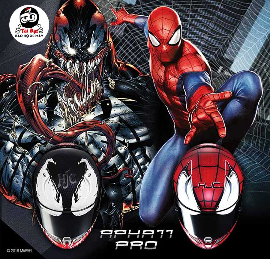 HJC RPHA 11 Pro Spiderman