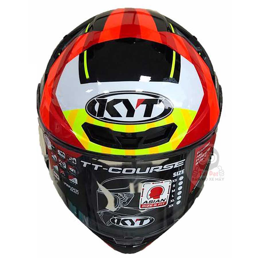 Mũ Fullface KYT TT-Course Jaume Masia tem đua Moto3