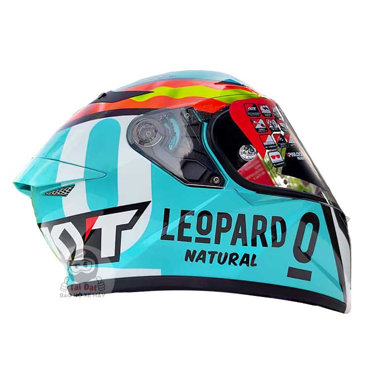 Mũ Fullface KYT TT-Course Jaume Masia Leopard
