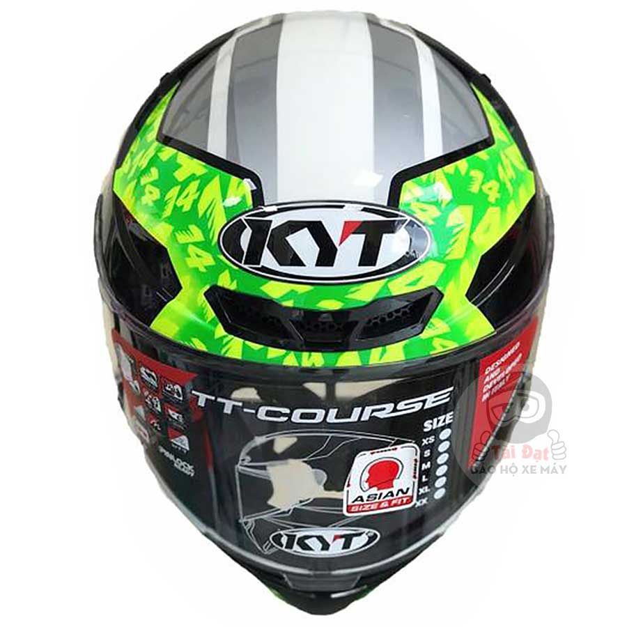 Mũ Fullface KYT TT-Course Tony Arbolino tem đua Moto3