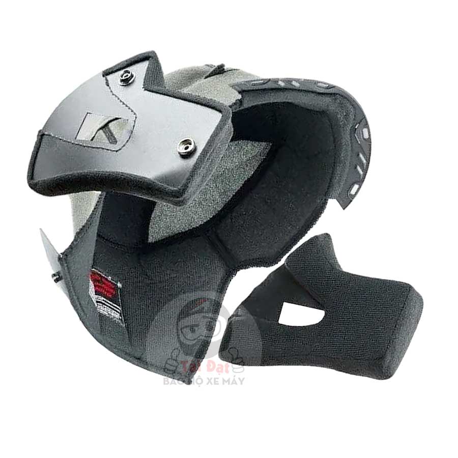 Nón fullface Sunda 823 - Nón Fullface 2 kính Sunda