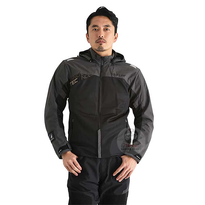 Áo khoác giáp RS-Taichi RSJ341 Air Speed Parka - Áo giáp vải lưới đi motor