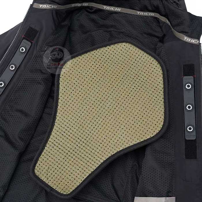 Áo khoác giáp RS-Taichi RSJ341 Air Speed Parka - Áo giáp vải lưới đi motor