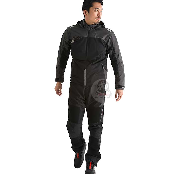 Áo khoác giáp RS-Taichi RSJ341 Air Speed Parka - Áo giáp vải lưới đi motor